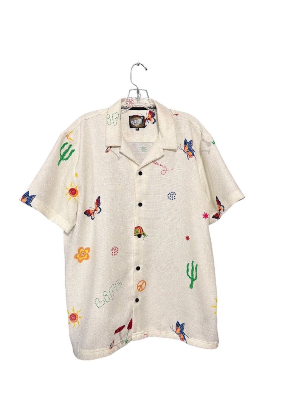 Malibu By Drill Clothing Co. Mens Large Short-Sleeve Shirt